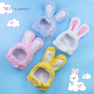 Cat Clothes Headgear Costume Bunny Rabbit Ears Hat Pet Cat Cosplay Cat Costumes Small Dogs Kitten Costume (1)