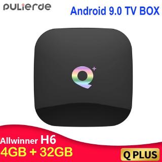 Q + (Q Plus) H6 4G + 32G Android 9 TV Box Wifi TV Box Network Set-top Box Set Top Box