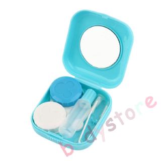 ➤BDS Plastic Mini Contact Lens Case Outdoor Travel Contact Lens Holder Container