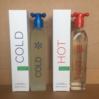UNITED COLORS OF BENETTON HOT / COLD Perfume US TESTER