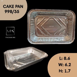 Kitchenware❏✧5 PCS Aluminum Foil Tray 8x6 (998/35) with Dome Lid