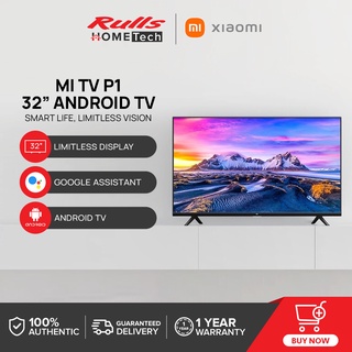Xiaomi Mi TV P1 32” Android TV | UHD 69Hz Display | Supports Dolby Audio & DTS-HD | Bluetooth 5.0
