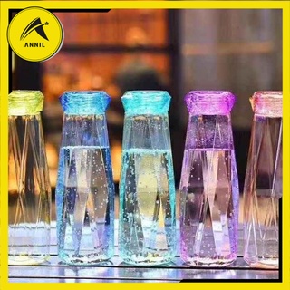 Annil Random Color Creative Diamond Thick Glass Bottle Tumbler Water Bottle