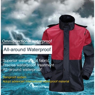 Durable And Comfortable Men'S Functional Raincoat Suit