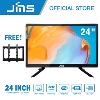 ﺴ☃JMS 24 Inch Full HD LED TV & Free Wall Bracket LED-2668S