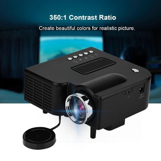 High Quality UC28 PRO Mini Portable HD Projector Home Cinema (2)