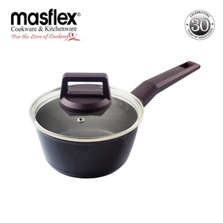 Masflex Induction Non-stick Radiance 16cm Forged saucepan w/ Glass Lid