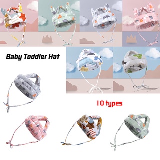 Baby Toddler Hat Baby Head Protector Anti-Collision Head Protection Soft Adjustable Safety Helmet