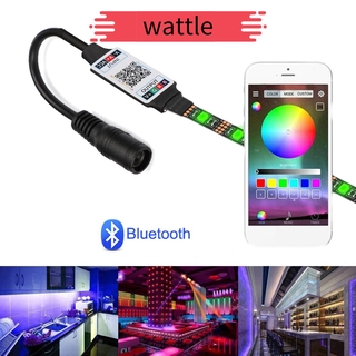 WATTLE New RGB Controller Mini Adapter LED Light Strip Wireless Female Plug to 4Pin Connector DC 5-24V Useful For 5050 3528 Smart Bluetooth