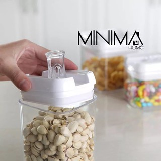 Vacuum Easy Lock Airtight Dry Food Container Jar Canister Transparent Storage Kitchen Pantry