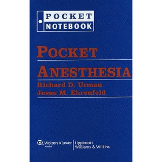 Pocket Anesthesia 1st Edition