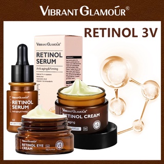 Whitening Face Serum Retinol Anti Aging Eye Cream Anti-wrinkle Moisturizing Brightening SkinCare Set