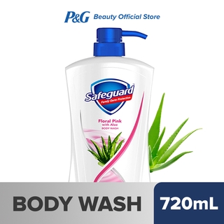 Safeguard Floral Pink with Aloe Body Wash (720mL)