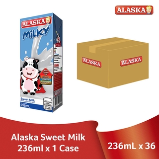 Alaska Milky Ready to Drink Milk 236ml | Set of 36 (1 case)