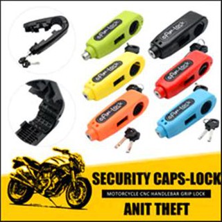 Griplock Grip Lock Anti-Theft Safety Padlock Lock Motorcycle Handlebar Gowes (Best Product)