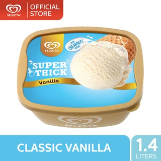 Selecta Super Thick Vanilla Ice Cream 1.4L