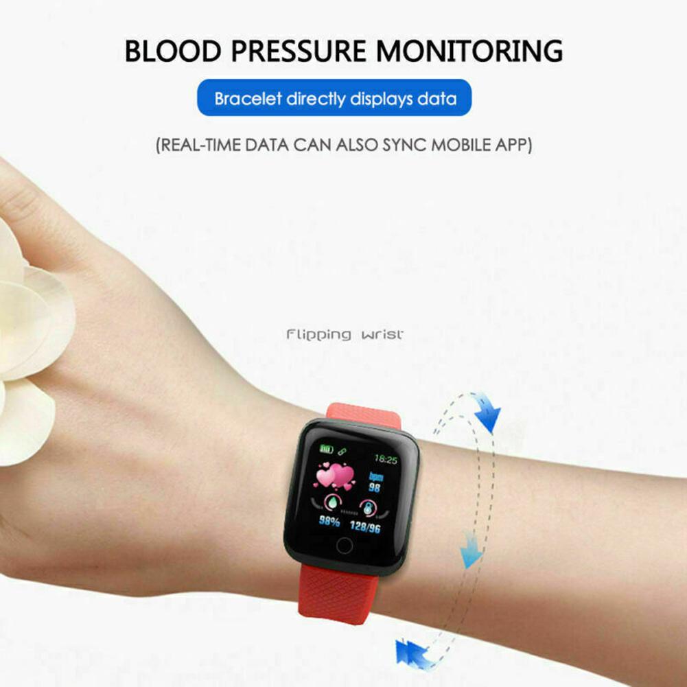 Smart Watch Sport Watch Fitness Tracker Activity Heart Rate Blood Pressure Smart Band Relo (6)