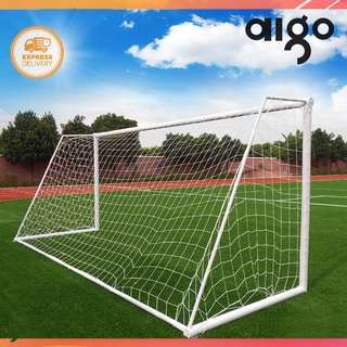 aigoni Practice Football Soccer Goal Net Outdoor Sport Training Practice Tool