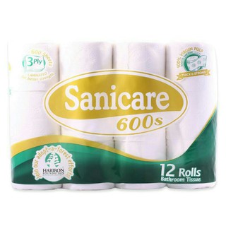 Sanicare Bathroom Tissue 12rolls 3ply