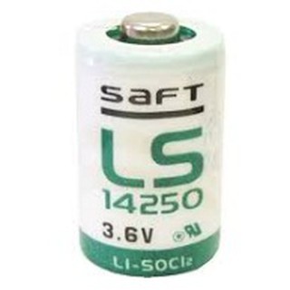 Saft LS14250 3.6v size 1/2AA Lithium Battery - non Rechargeable