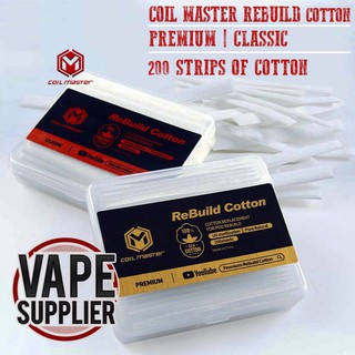 dolce gusto podsrelx podse-cigarette❀◘❆Coil Master Rebuild Cotton Premium and Classic for Kits RBK/D
