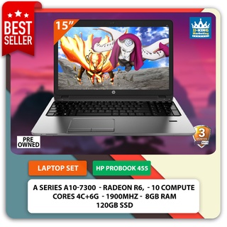 Laptop for sale / Hp Probook 455 / A10 7300 / Radeon R6 / 8gb Ram / 120gb SSD / 1900MHZ / WIFI READY (1)
