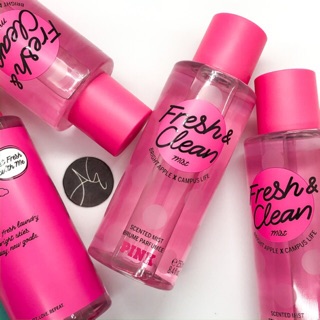 Authentic Victoria's Secret Pink FRESH & CLEAN Body Mist 250ml (1)