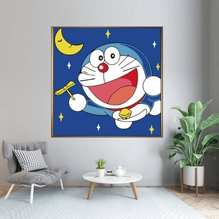 children painting numbers diy painting TUOYUN DIY digital oil painting coloring handmade Cartoon characters hand painted oil painting decompression decorative painting