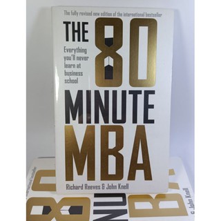 [Paperback] The 80 minute MBA by Richard Reeves and John Knell