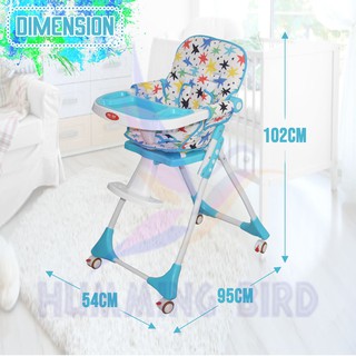 ✠►∏Hummingbird LEGENDARY C100 Baby High Chair Baby Feeding Chair Booster