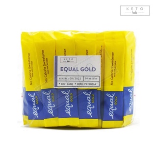50s ON HAND Equal Gold Keto Approved (Keto Approved Sweetener)