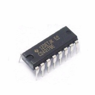 【sale】 10pcs CD4017BE Integrated circuit CD4017 DIP16 IC chip
