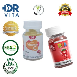 SALE FOR KIDS!! BUY Original Dr. Vita Vitamin-C + GET Dr. Vita DHA for kids