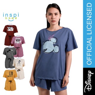 Disney Mickey Mouse Ladies Comfies Coords Collection tshirt pambahay short loungewear coordinates
