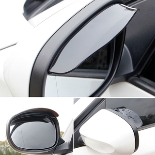 2pcs Auto Car Rearview Mirror Sticker Rain EyebrowRear View Rain Shield PVC Eyebrow Weatherstrip