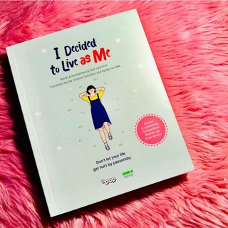 I Decided to Live as Me". A best-selling Korean title book about loving who you are