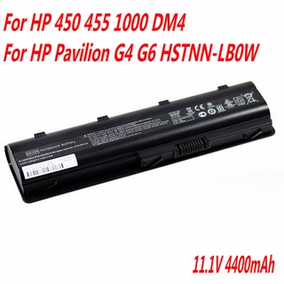 High Quality 11.1V 4400mAh Laptop battery For HP 450 455 1000 DM4 For HP Pavilion G4 G6 G6S G6T G6X