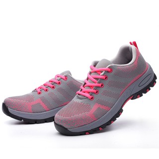 Labor protection shoes, fly woven breathable net, anti-smashing and anti-puncture protective shoes, steel toe cap (7)