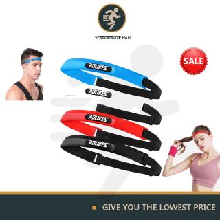 1Pcs Elastic Head Sweatband Soft Silicone Running Yoga Cycling Sweat Band For Men Women Fitness Basketball Tennis Headband