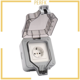 [PERFK] Outdoor Wall Socket Outlet Socket Outlet Electrical Supplies