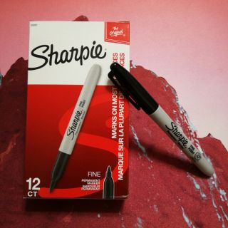 [FPS FairPriceSupplies] SAVE! Sharpie Fine Point Permanent Marker Pen - Black Ink (Sold per Dozen)
