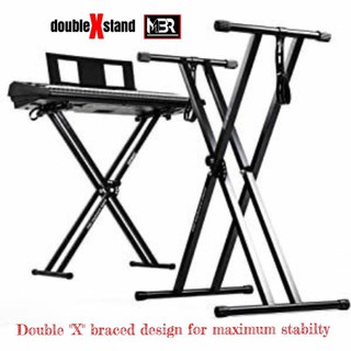 Piano Keyboard Stand DOUBLE X (M3R1/M3Runiversal tray compatible)