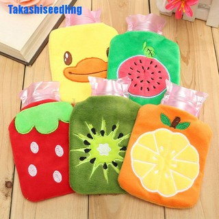 Takashiseedling✤ Home Necessary Outdoor Rubber Hot Water Bottle Bag Warm Relaxing Heat&Cold,