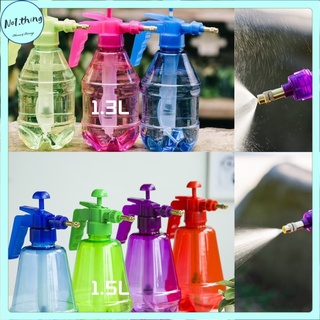 Garden 1.3L/1.5L Pressure Spray Bottle Pneumatic Watering Can Gardening Tool Home colours/A01030