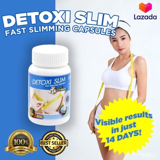 Detoxi Slim 100% Original Detoxi perfect slim 30 capsules / Detoxi Slim BEST Slimming Capsule/ Weigh