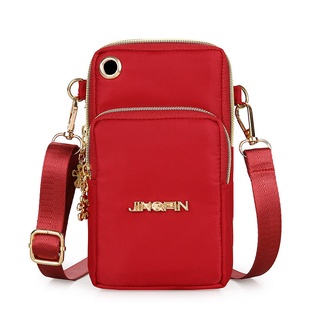❈✶New small bag, big screen, mobile phone bag, shoulder messenger bag, female bag, coin purse, cloth