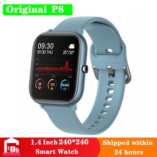 P8 Smart Watch Men Women Sport Wristband Clock Heart Rate Monitor Sleep Monitor IP67 waterproof Smartwatch tracker for phone