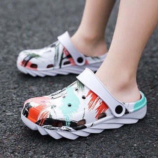 ℗2021 summer new boys and girls sandals non-slip breathable soft bottom beach hole shoes medium and