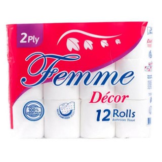 Femme Bathroom tissue 12 rolls (1)