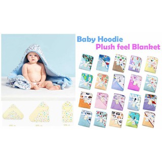LLC Baby Hoodie Super Soft Plush Blanket